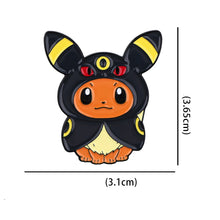 Lade das Bild in den Galerie-Viewer, Niedliche Evoli Cosplay Entwicklungen Anstecker Broschen