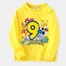 Lade das Bild in den Galerie-Viewer, Tolle Kinder Pullies mit Alter im Pokemon Aussehen