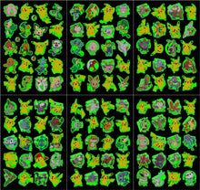 Lade das Bild in den Galerie-Viewer, Pokemon Luminous Tattoo Aufkleber für Kinder - Leuchten bei Dunkelheit