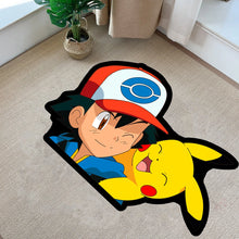 Lade das Bild in den Galerie-Viewer, Niedliche Ash Ketchum Pikachu Matte Teppich