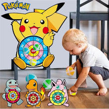 Lade das Bild in den Galerie-Viewer, Pokémon Kinder Dartspiel - Pikachu, Schiggy, Glumanda und Pummeluff