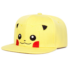 Lade das Bild in den Galerie-Viewer, Pokemon Hip-hop Caps Baseball Mützen in vielen Looks (Relaxo, Pikachu, Schiggy, Mew etc.)