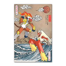 Lade das Bild in den Galerie-Viewer, Pokémon Poster Kunstdruck im japanischen Stil - viele Motive kaufen