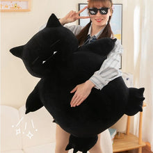 Lade das Bild in den Galerie-Viewer, Schwarzer Relaxo Dark Snorlax XXL Pokemon Plüsch (35/45/65/85cm)
