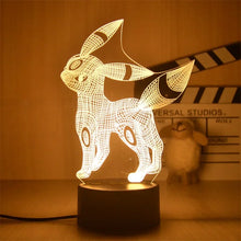 Lade das Bild in den Galerie-Viewer, Pokemon Anime Warmlicht Nachtlicht Deko Lampe