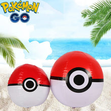 Lade das Bild in den Galerie-Viewer, Aufblasbarer Pokeball Strandball (ca. 30-40cm)