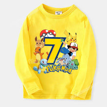 Lade das Bild in den Galerie-Viewer, Tolle Kinder Pullies mit Alter im Pokemon Aussehen