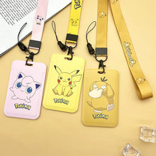 Lade das Bild in den Galerie-Viewer, Pokemon Pikachu Lanyard Karten Halter in verschiedenen Motiven