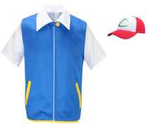 Lade das Bild in den Galerie-Viewer, Pokemon Ash Ketchum Kostüm Set Cosplay