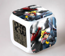 Lade das Bild in den Galerie-Viewer, Pokemon Anime Wecker mit LED und Alarm Funktion in vielen Motiven