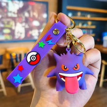 Lade das Bild in den Galerie-Viewer, Pikachu Gengar Glumanda Pummeluff Schlüsselanhänger Keychain