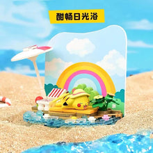 Lade das Bild in den Galerie-Viewer, Niedliche Poke Baustein Spielzeuge - Pikachu, Evoli, Relaxo, Pichu oder Enton