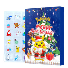 Lade das Bild in den Galerie-Viewer, Pikachu Pokemon Merry Christmas Advent Kalender