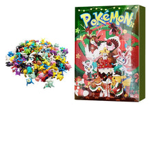 Lade das Bild in den Galerie-Viewer, Weihnachtliche Adventskalender mit Pikachu und Pokemon Motiven
