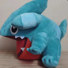 Lade das Bild in den Galerie-Viewer, XXL Kaumalat Gible Pokemon Stofftier (ca. 50cm)