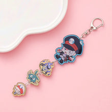 Lade das Bild in den Galerie-Viewer, Süße Pokeom Anime Acrylic Schlüsselanhänger Keychains