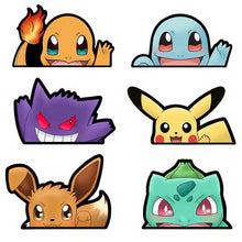 Lade das Bild in den Galerie-Viewer, Lustige Pokemon Autoscheiben Scheiben Aufkleber