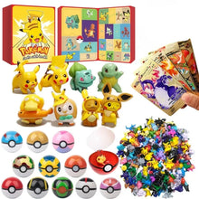 Lade das Bild in den Galerie-Viewer, Pokemon Geschenkbox für Weihnachten, Nikolaus, Adventskalender mit Karten, Figuren, Pokebälle