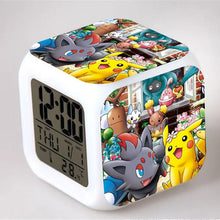 Lade das Bild in den Galerie-Viewer, Pokemon Anime Wecker mit LED und Alarm Funktion in vielen Motiven