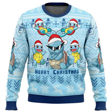 Lade das Bild in den Galerie-Viewer, Cooler Schiggy Squirtle Weihnachts Pullover (Kinder / Erwachsene)