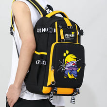 Lade das Bild in den Galerie-Viewer, Cooler Pikachu Schul Rucksack