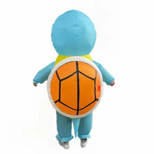 Lade das Bild in den Galerie-Viewer, Aufblasbares Squirtle Schiggy Kostüm Cosplay
