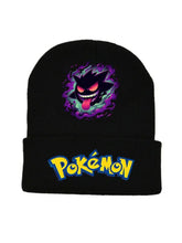 Lade das Bild in den Galerie-Viewer, Warme Gengar Mützen für den Winter und Herbst für Kinder