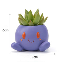 Lade das Bild in den Galerie-Viewer, Pokemon Myrapla Oddish Pflanzentopf (ca. 10x6cm)