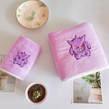 Lade das Bild in den Galerie-Viewer, Pokemon Coral Velvet Handtücher