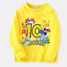 Lade das Bild in den Galerie-Viewer, Tolle Kinder Pullies mit Alter im Pokemon Aussehen