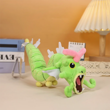 Lade das Bild in den Galerie-Viewer, Raupy Caterpie Pokemon Plüschtier (ca. 30x10x9cm)