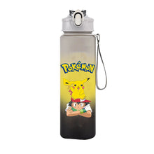 Lade das Bild in den Galerie-Viewer, Bunte Pokemon Wasserflasche für Schule, Sport und Freizeit (700ML)