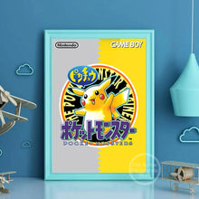 Lade das Bild in den Galerie-Viewer, Vintage Pokémon Canvas Poster – Deine Wand im ultimativen Pokémon-Style