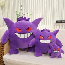 Lade das Bild in den Galerie-Viewer, XXL Gengar Plüschtier (ca. 20/40/60cm)