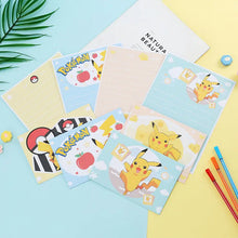 Lade das Bild in den Galerie-Viewer, 10Per Set Pokemon Pikachu Einladungskarten, Brief mit Umschlag