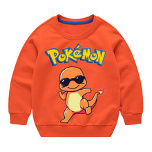 Lade das Bild in den Galerie-Viewer, Coole Pokemon Kinder Pullover Pullies in bunten Farben