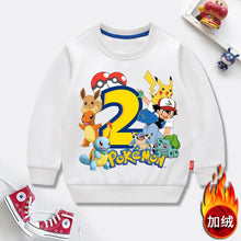 Lade das Bild in den Galerie-Viewer, Pokémon Happy Birthday Pullover für Kinder – Feiere deinen Geburtstag mit Stil
