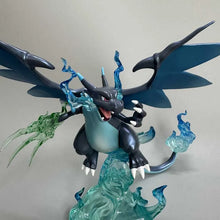 Lade das Bild in den Galerie-Viewer, Detailreiche Pokemon Glurak Charizard oder Quajutsu Greninja Figur