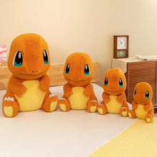 Lade das Bild in den Galerie-Viewer, XXL Glumanda Charmander Stofftier (ca. 37cm, 47cm oder 65cm)