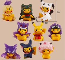 Lade das Bild in den Galerie-Viewer, Pikachu Cosplay Figuren - 9 Stk. im Set