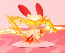 Lade das Bild in den Galerie-Viewer, Plusle und Minun Pokemon Figuren im Set (2 Figuren)