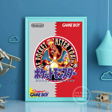 Lade das Bild in den Galerie-Viewer, Vintage Pokémon Canvas Poster – Deine Wand im ultimativen Pokémon-Style