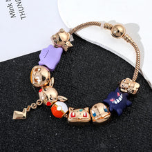 Lade das Bild in den Galerie-Viewer, Pokemon Armband mit Pokemon Figuren als Anhänger