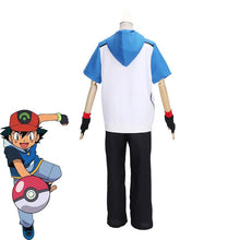 Lade das Bild in den Galerie-Viewer, Pokemon Trainer Kostüm Cosplay Set für Karneval, Fasching etc.