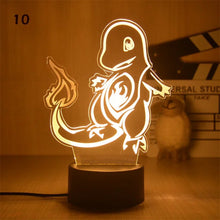 Lade das Bild in den Galerie-Viewer, Pokemon Anime Warmlicht Nachtlicht Deko Lampe