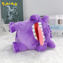 Lade das Bild in den Galerie-Viewer, Plüsch Gengar mit ausgestreckter Zunge (ca. 19cm)