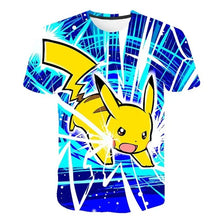 Lade das Bild in den Galerie-Viewer, Bunte Farbenfrohe Pokemon T-Shirts für den Sommer