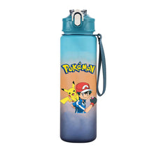 Lade das Bild in den Galerie-Viewer, Bunte Pokemon Wasserflasche für Schule, Sport und Freizeit (700ML)