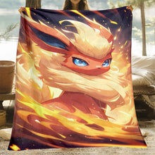 Lade das Bild in den Galerie-Viewer, Liebliche Evoli Entwicklungen Flanell Decken