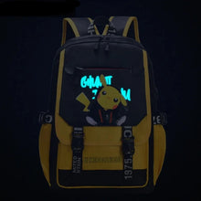 Lade das Bild in den Galerie-Viewer, Multifunktionaler Schulranzen mit Pikachu Motiven